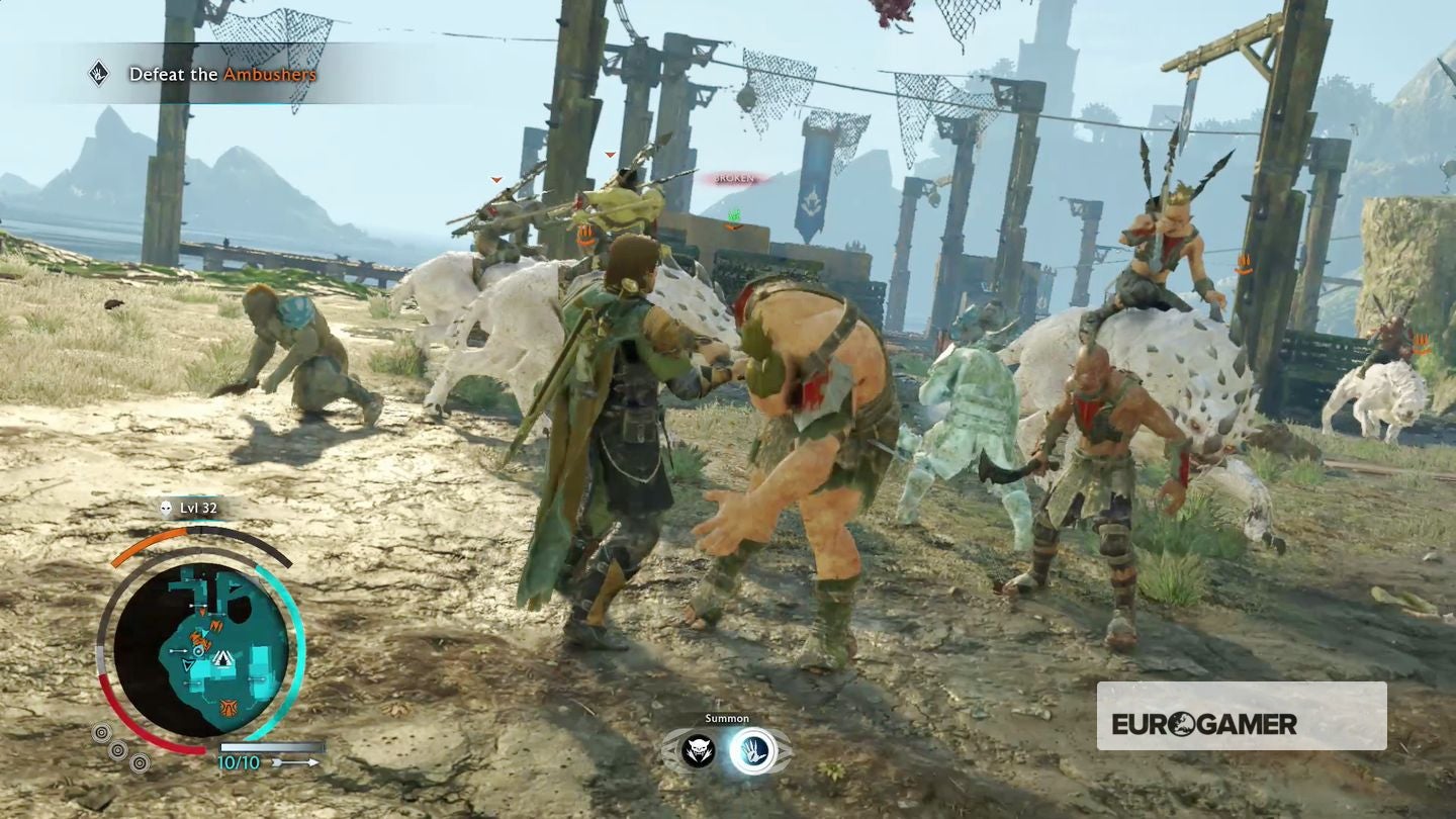 Shadow of War Brûz Quests Ring of Power, Damaged and Missing